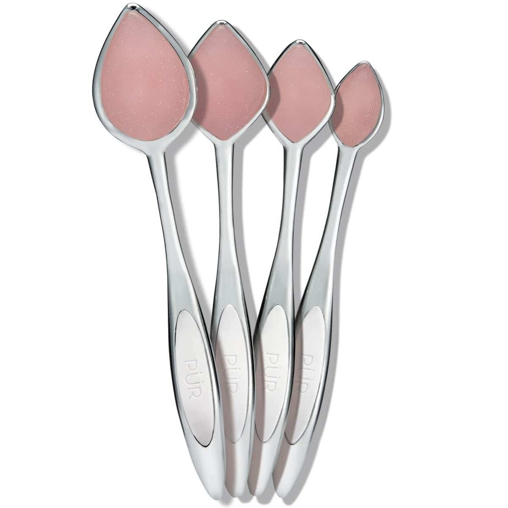 New PÜR Pillow Blend 4-Piece Brush Set